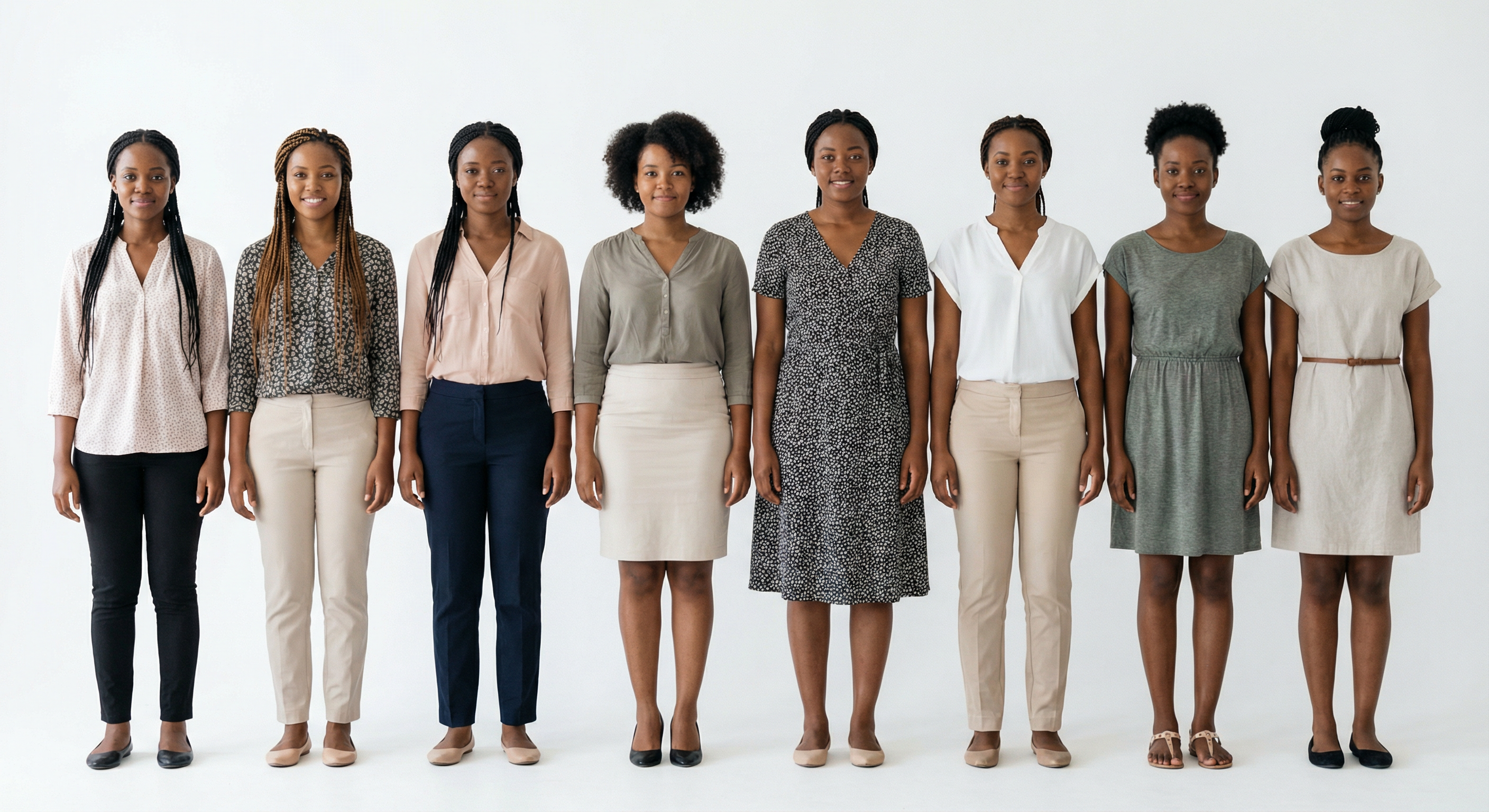 Typical women in Kenya — 8 women group