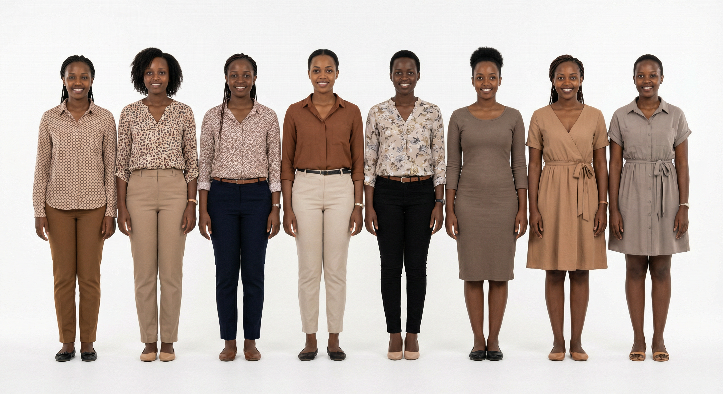 Typical women in Uganda — 8 women group